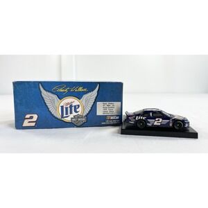 Vintage NASCAR Rusty Wallace #2 Miller Lite‎ Harley Davidson Ford Diecast Car